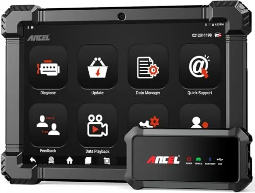 ANCEL X7HD 10.1-inch Heavy Duty Diesel Truck Scanner