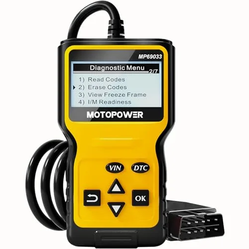 MOTOPOWER MP69033 OBD2 Scanner Code Reader Yellow