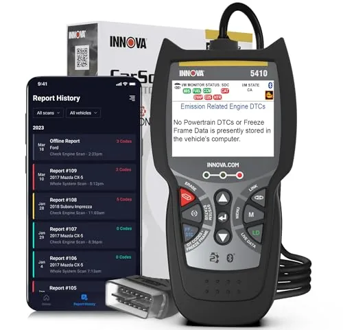 Innova 5410 All-System OBD2 Scanner with Bluetooth