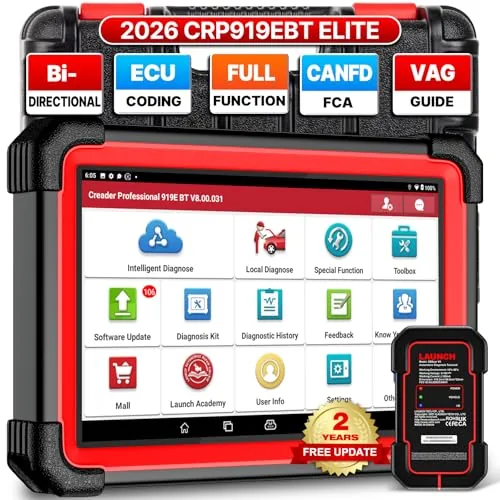 LAUNCH CRP919EBT Wireless Bidirectional OBD2 Scanner 2026