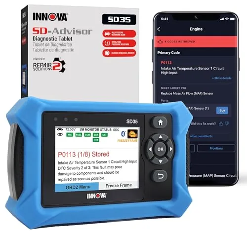 Innova SD35 OBD2 Tablet Scanner with All-System Diagnostics