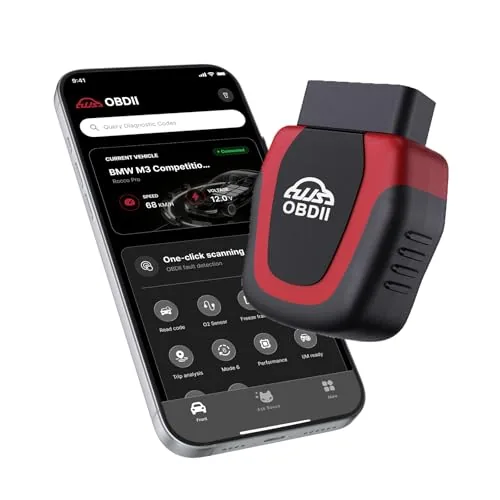 UJS Rocco Pro OBD2 Bluetooth Scanner ABS SRS No Sub
