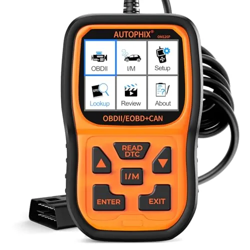 AUTOPHIX OM126P OBD2 Scanner with Built-In DTC Lookup