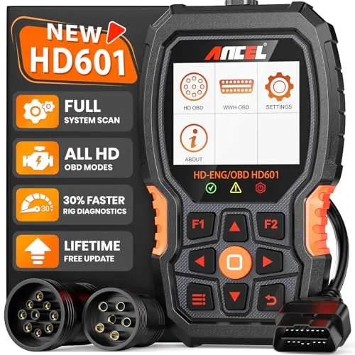 ANCEL HD601 Heavy Duty Truck and Car Scanner
