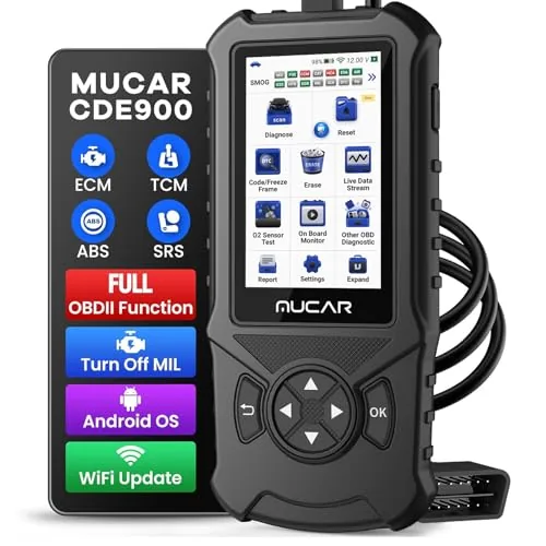MUCAR CDE900 OBD2 Scanner with Android Touchscreen