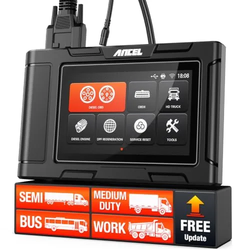 ANCEL HD3400 Pro Heavy Duty Truck Scanner with DPF Regen