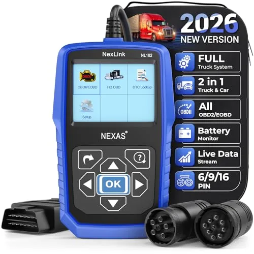 NEXAS NL102 Heavy Duty Diesel Truck Diagnostic Scanner