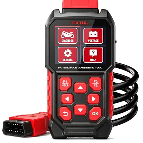 FXTUL M4-EU Motorcycle Diagnostic Tool 12+ Brands