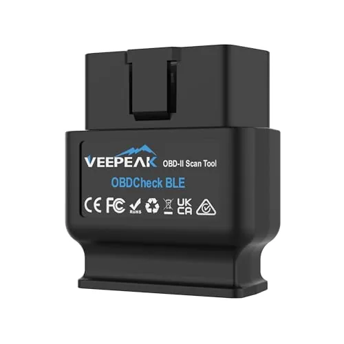 Veepeak OBDCheck BLE Bluetooth OBD II Scanner iOS Android