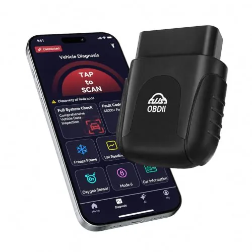 UJS Rocco OBD2 Bluetooth Scanner iOS & Android No Sub