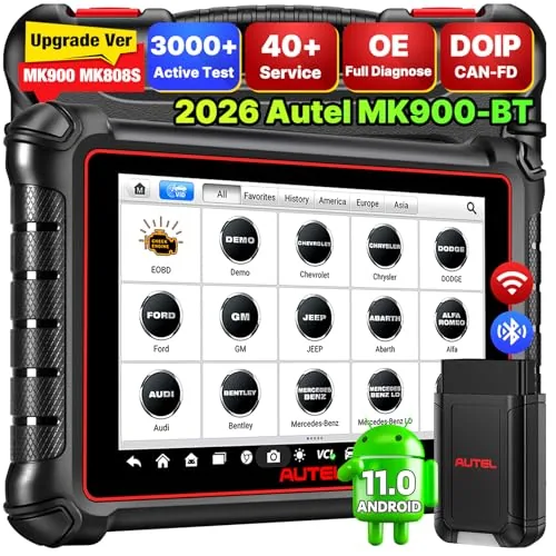Autel MK900BT Bidirectional Scanner with CAN-FD and DOIP