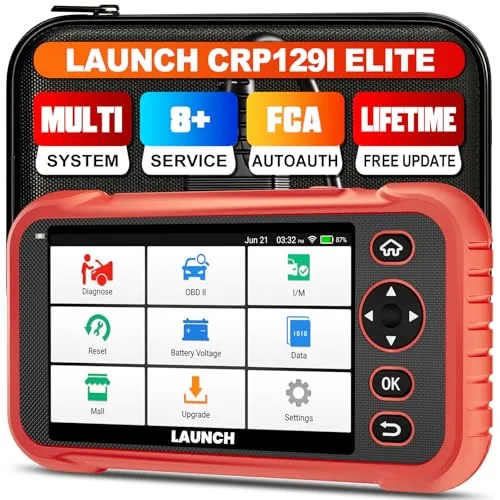 Launch CRP129I OBD2 Scanner with FCA AutoAuth, 8 Resets
