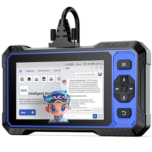 MUCAR 632 AI Bidirectional Scan Tool 15 Resets