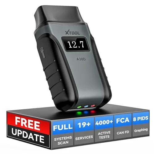 XTOOL A30D Bidirectional OBD2 Scanner with 19 Resets