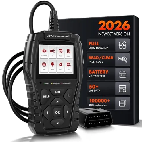 A-Premium AD200 OBD2 Scanner with Color Display