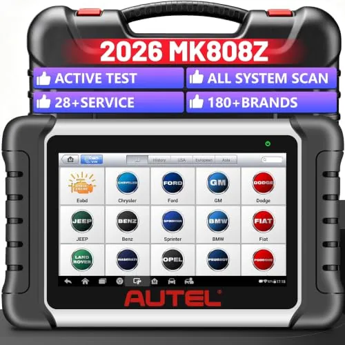 Autel MK808Z Bidirectional OBD2 Scanner with 28+ Services