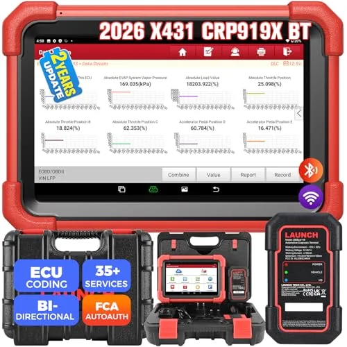 LAUNCH X431 CRP919XBT Wireless Bidirectional OBD2 Scanner