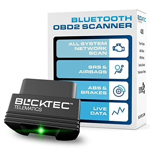 BLCKTEC 430 Bluetooth OBD2 Scanner No Subscription