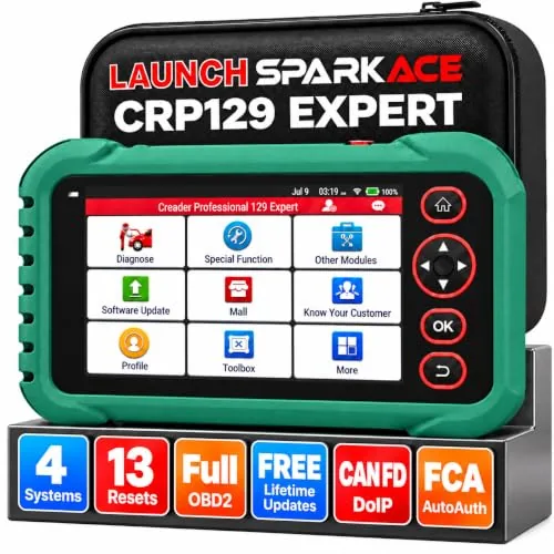 LAUNCH CRP129 Expert OBD2 Scanner with 13 Reset Services